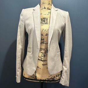 New H&M Tan Beige Blazer in Womens 6